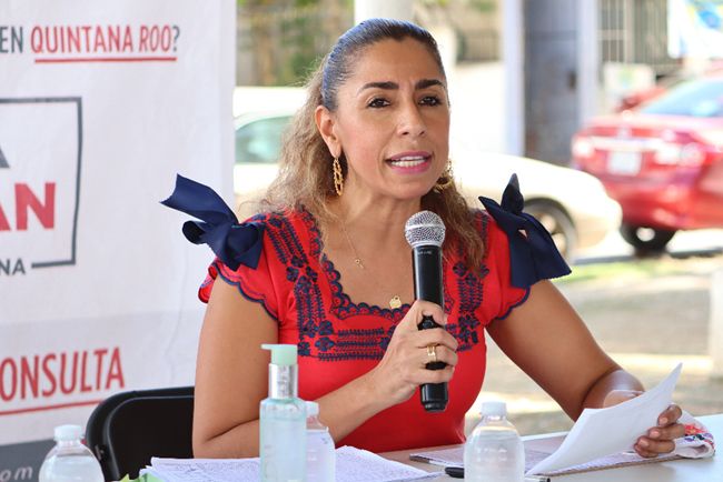 Inicia senadora Villegas campaña de firmas para rescindir concesión de Aguakán. Noticias en tiempo real