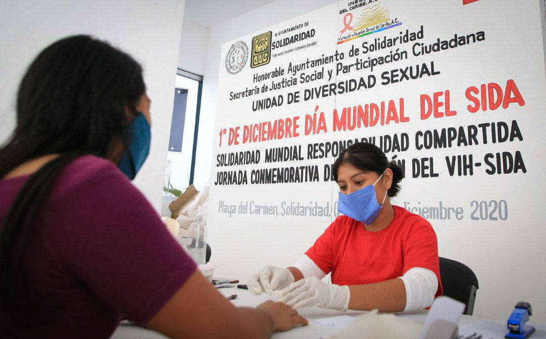 Aplica Ayuntamiento de Solidaridad 400 pruebas gratuitas de VIH. Noticias en tiempo real