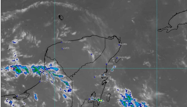 Se espera lluvias aisladas en Quintana Roo