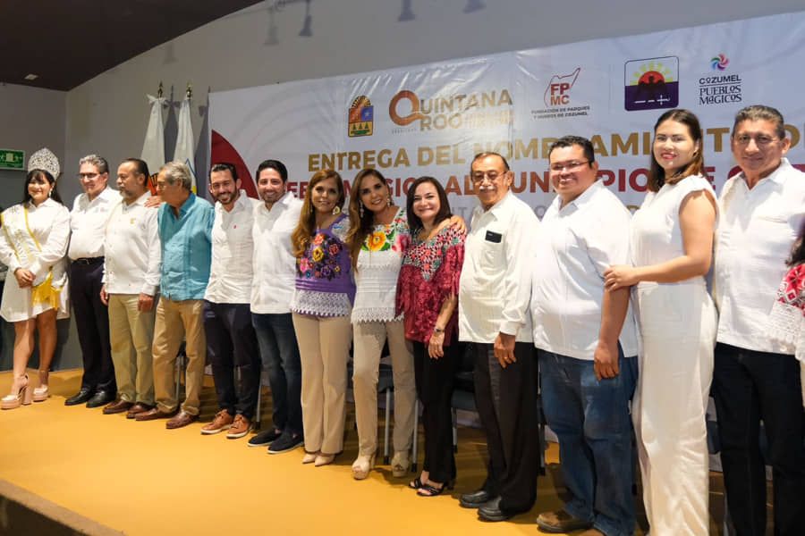 Recibe Cozumel nombramiento de "Pueblo Mágico"