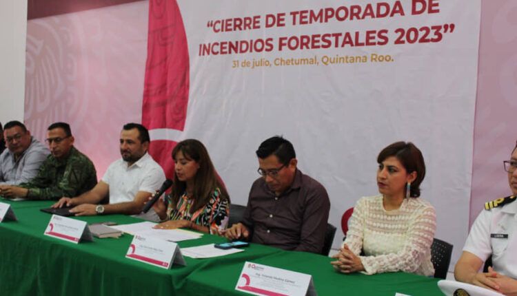 Concluye temporada de incendios forestales en Quintana Roo