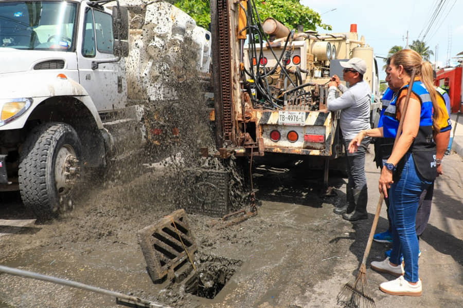 Inicia limpieza de mil pozos en Solidaridad