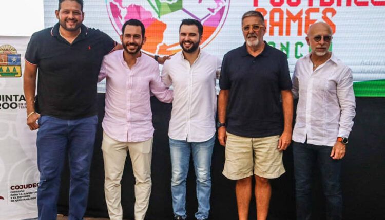 Promueven turismo deportivo con "The Football Games Cancún 2023"