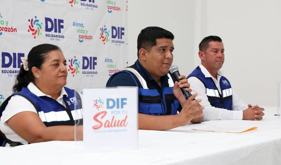 Con el programa DIF por tu Salud se recorre el Municipio de Solidaridad llevando servicios y consultas