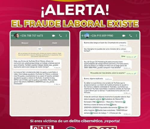Atentos al fraude laboral que acecha en línea