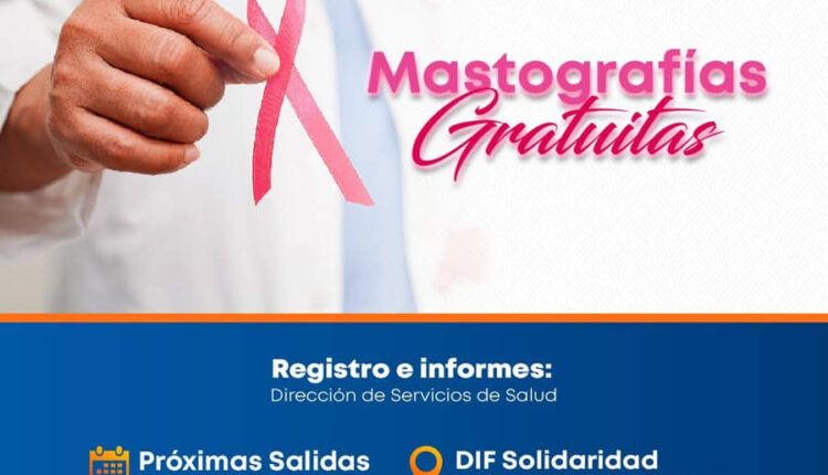 Habrá mastrografías gratuitas durante agosto desde Playa del Carmen