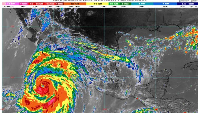 Ejército está en fase preventiva en cuatro estados por huracán Hilary