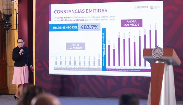 Sistema en línea para constancias de antecedentes penales, elimina la corrupción: SSPC