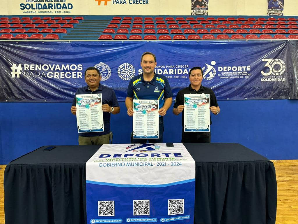 Dan a conocer calendario de eventos por Fiestas Patrias