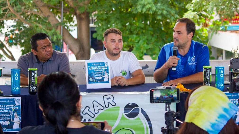 Todo listo para el Torneo Nacional de Tenis Grado 3, en Playa del Carmen