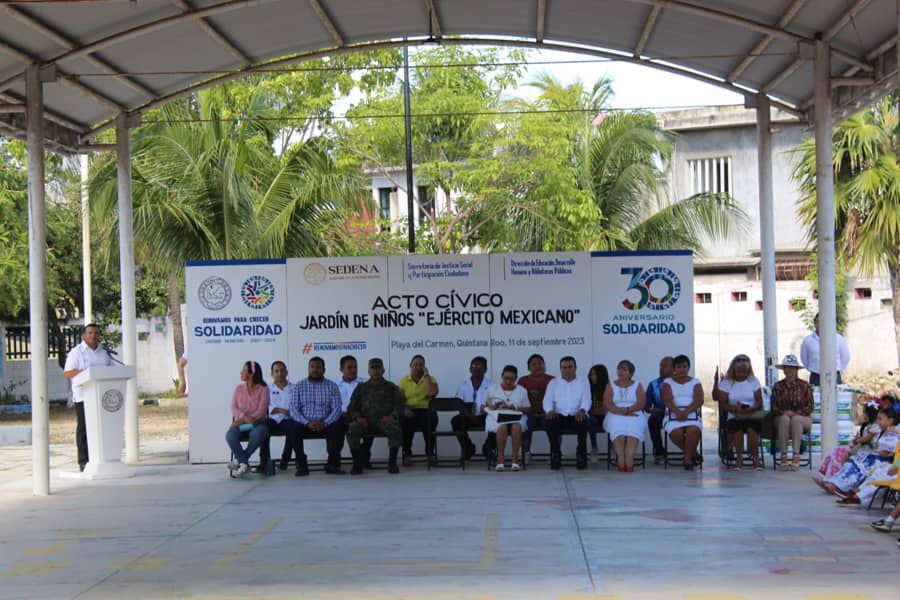 Fortalecen la cultura cívica en niñas y niños