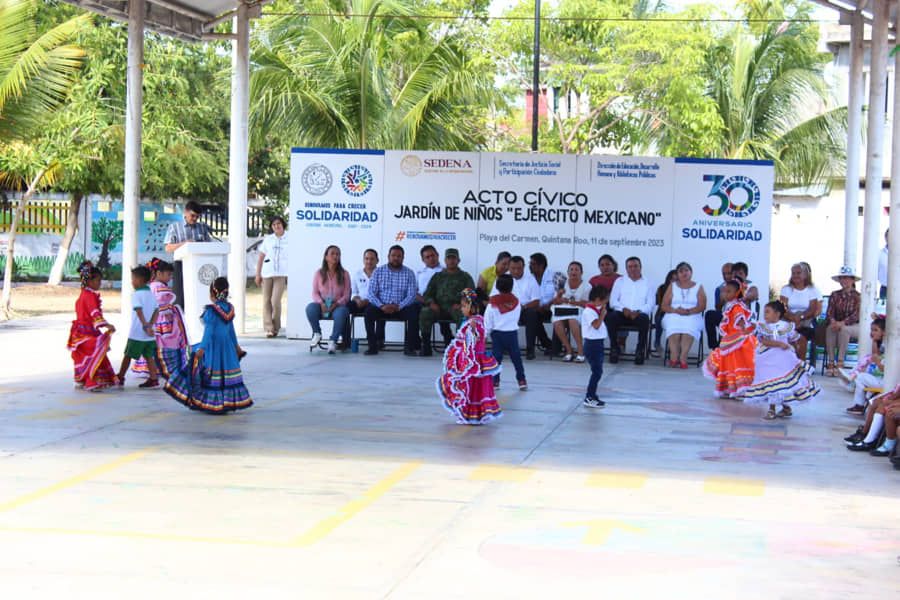 Fortalecen la cultura cívica en niñas y niños