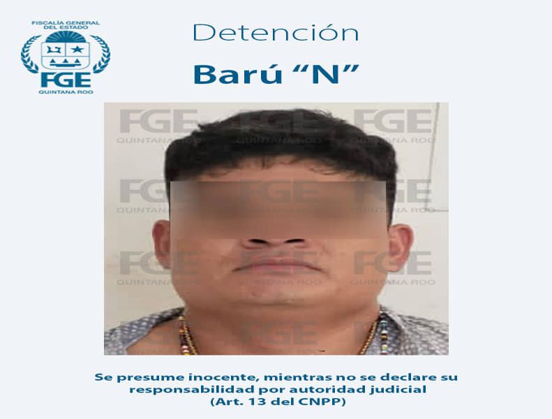 Los detienen por posesión de estupefacientes, se le investiga por extorsión