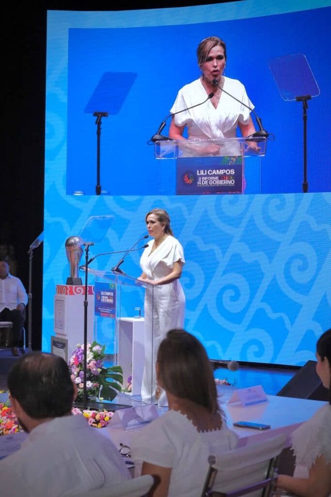 Presenta Lili Campos Informe de Gobierno en Solidaridad