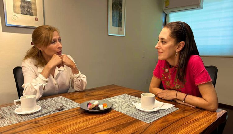 Se reúnen Claudia Sheinbaum y Tatiana Clouthier