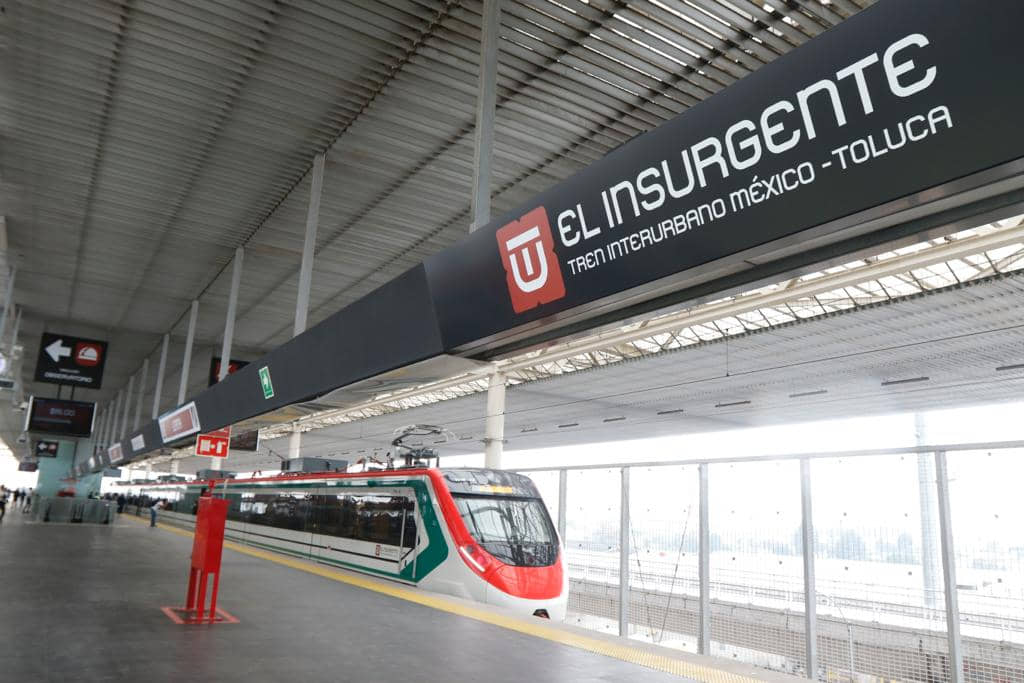 Inicia operaciones Primera etapa del Tren Interurbano México-Toluca