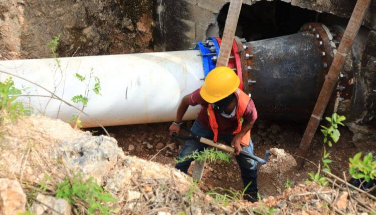 Entregan cinco pozos de captación de agua potable en Solidaridad