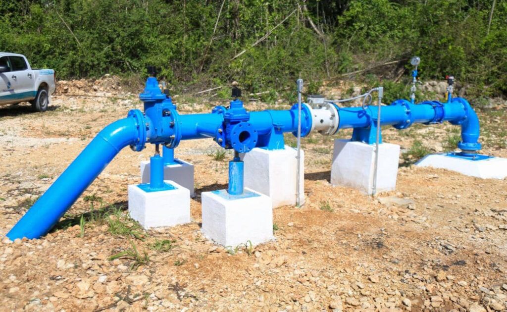 Entregan cinco pozos de captación de agua potable en Solidaridad