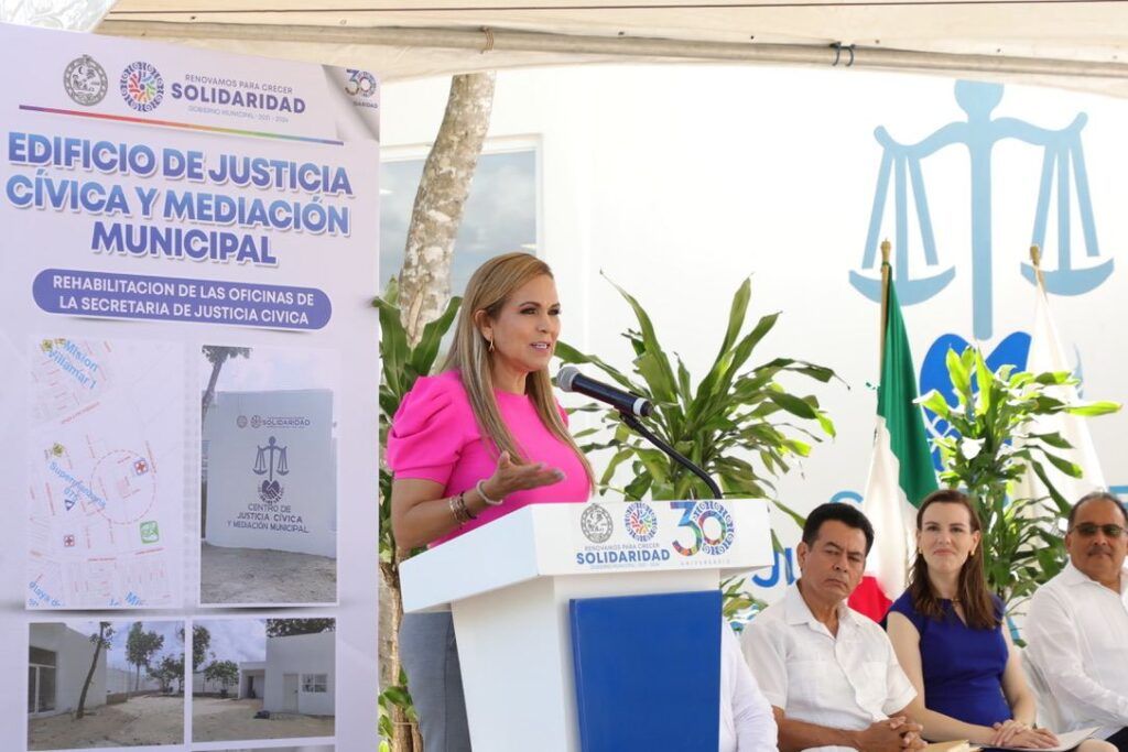 Inauguran el Centro de Justicia Cívica en Solidaridad
