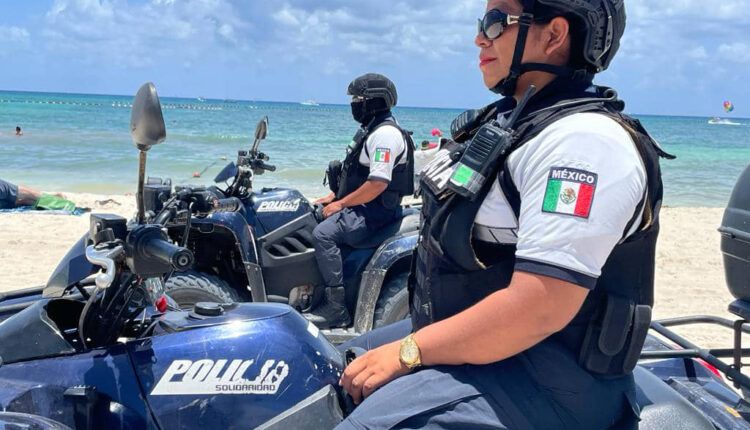 Incrementan seguridad en zona turística de Playa del Carmen