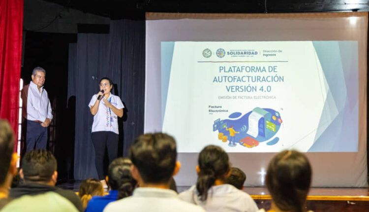 Capacitan a contribuyentes solidarenses en emisión de facturas