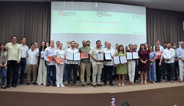 Presentan Estrategia Integral para el Manejo y Aprovechamiento del Sargazo en Quintana Roo