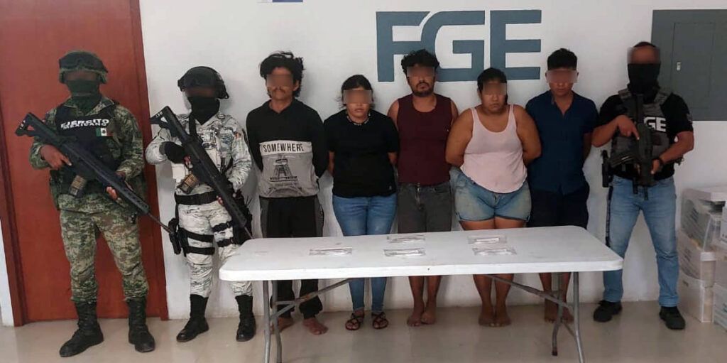 Aseguran estupefacientes y detienen a doce en Solidaridad