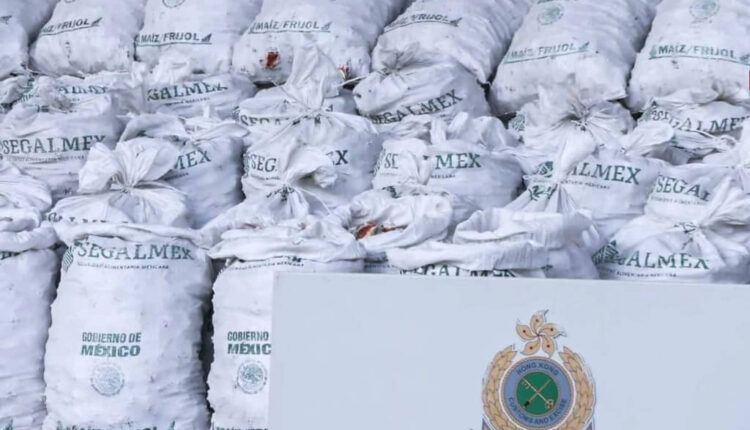 Se deslinda Segalmex de droga decomisada en costales con sus siglas