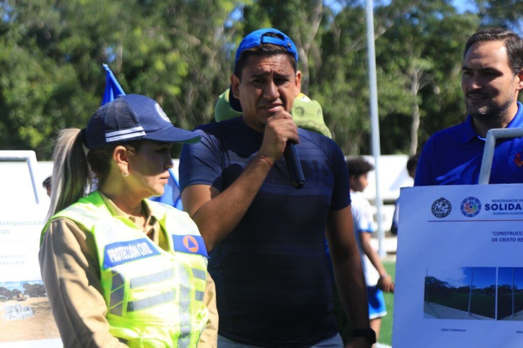 Cristo Rey ya cuenta con área deportiva