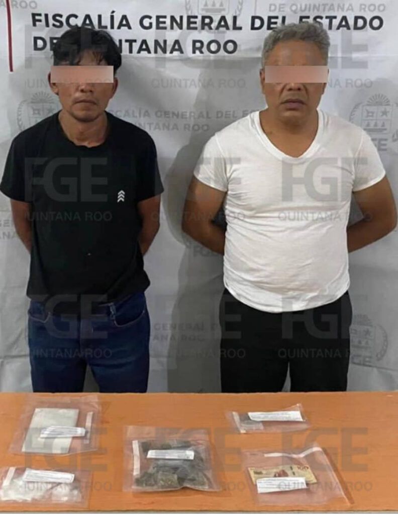 Detienen a tres por su probable participación en delitos contra la salud