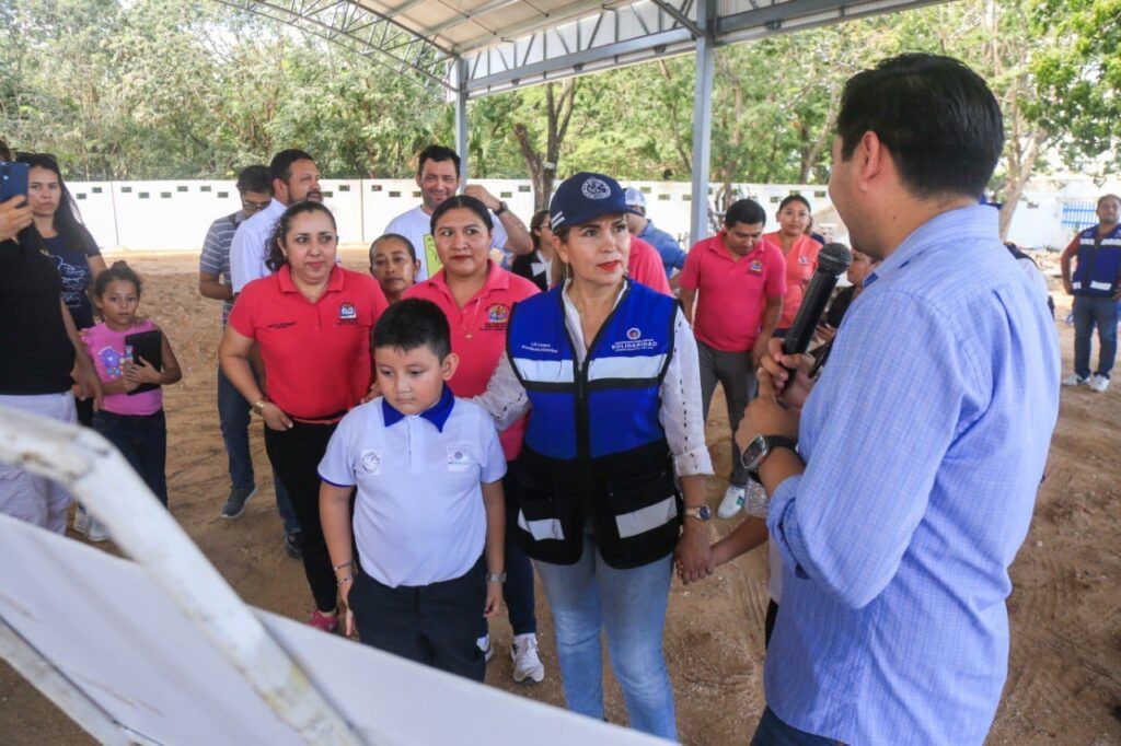 Constatan autoridades avances en renovación de parque y domo