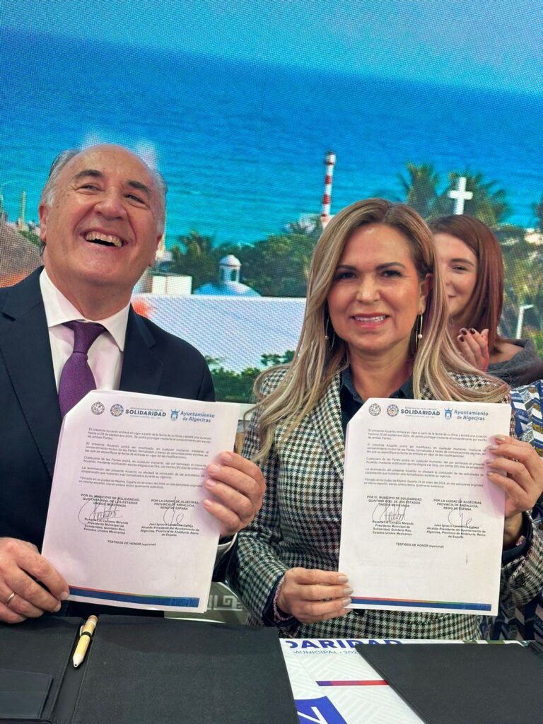 Firma Solidaridad primer hermanamiento internacional en la Fitur 2024