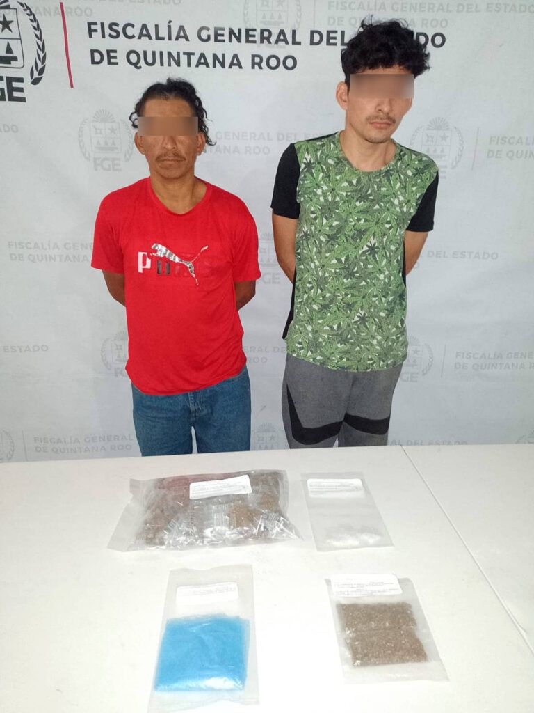 Capturaron a 7 personas por narcomenudeo en Benito Juárez y Solidaridad