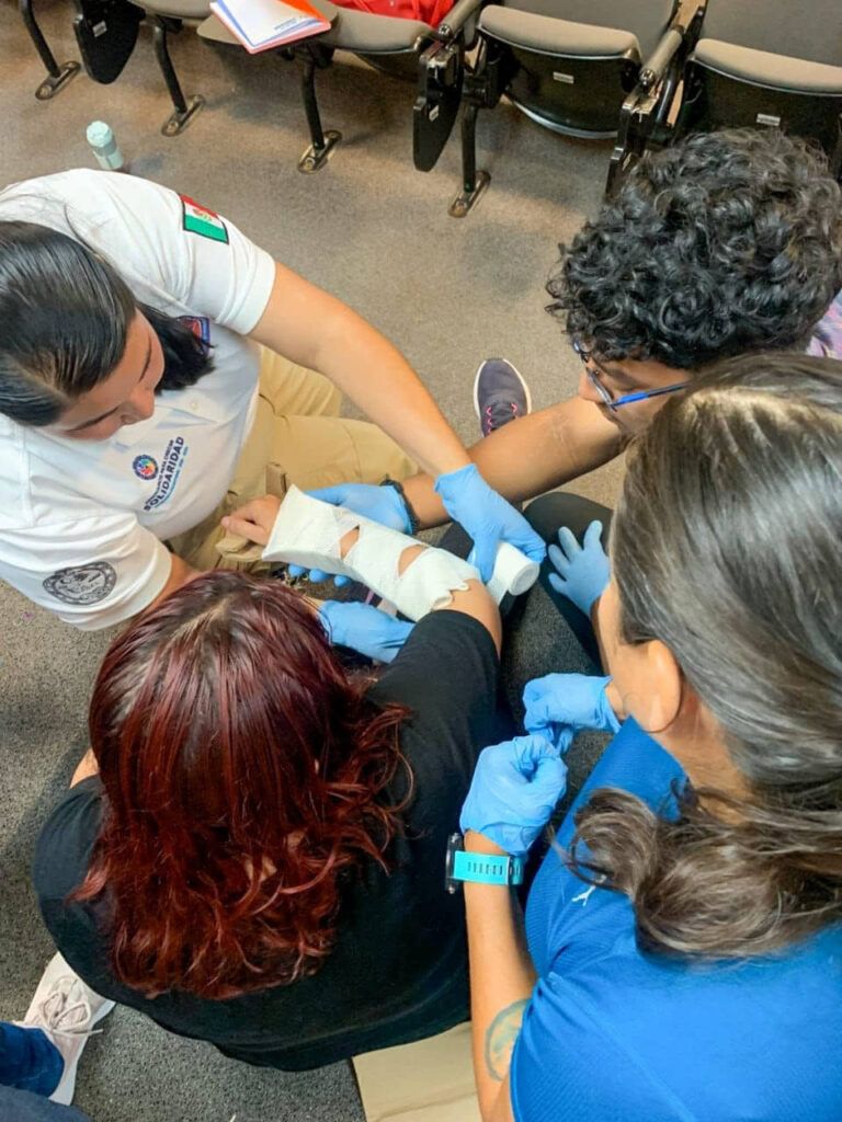 Realizarán cursos de primeros auxilios en Solidaridad