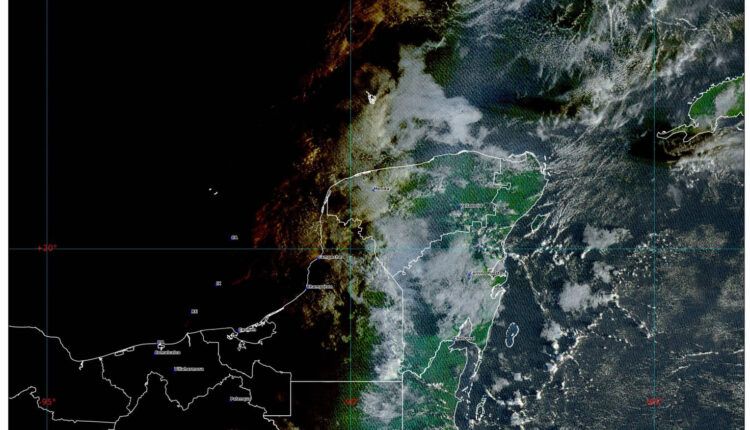 Cielo medio nublado y lluvias este viernes en Quintana Roo