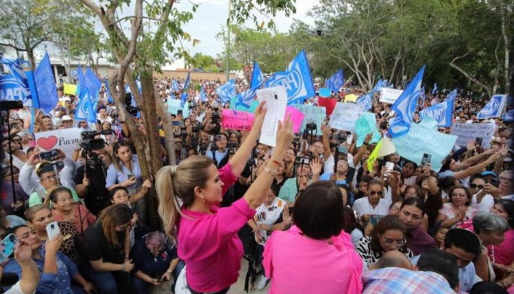 Se registra Lili Campos ante el Ieqroo para la presidencia municipal de Solidaridad