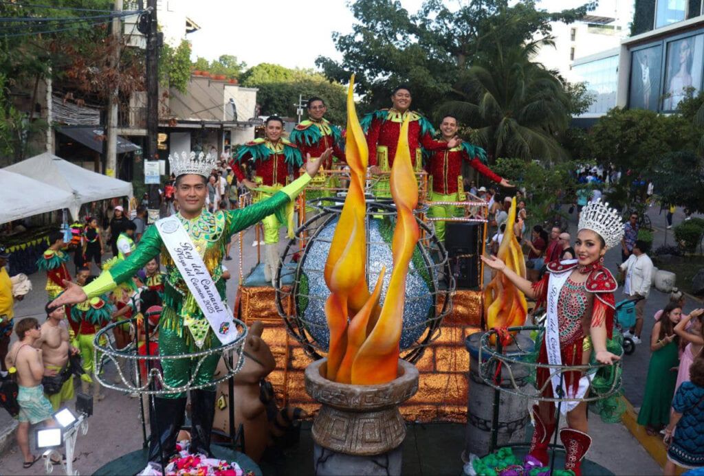 Juventud y tradición brillan en el Carnaval del Pueblo Playa del Carmen 2025
