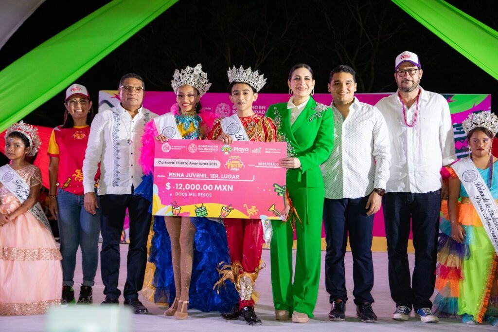 Vibrante cierre del “Carnaval del Pueblo” en Puerto Aventuras y Playa del Carmen