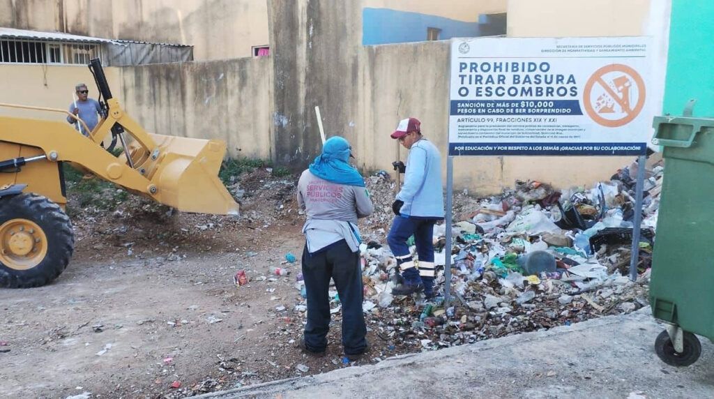 Con calles y espacios limpios y seguros, Estefanía Mercado dignifica colonias de Playa del Carmen