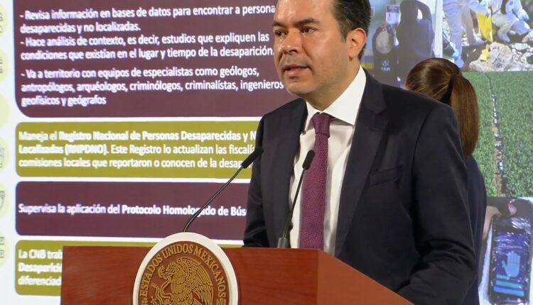 Dan a conocer las acciones para fortalecer a la Comisión Nacional de Búsqueda