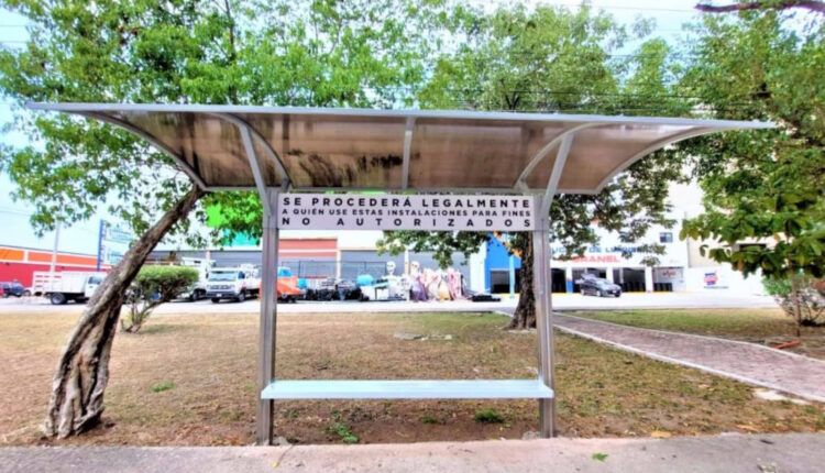 Debido al desuso en que cayeron este tipo infraestructura de transporte, seis paraderos de Playa del Carmen será reubicados.