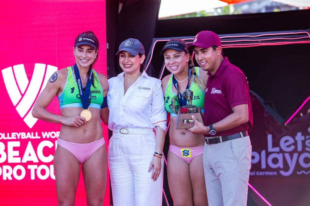 Tour Mundial de Voleibol de Playa Elite 16 culmina con éxito en Playa del Carmen