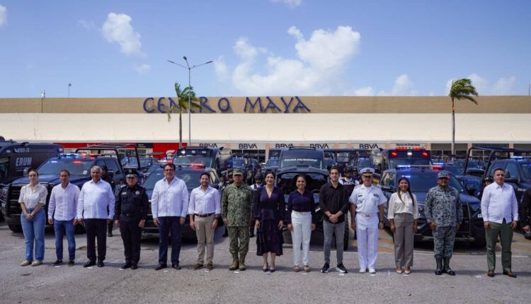 Histórica inversión de 1,200 millones de pesos fortalece la seguridad en Playa del Carmen