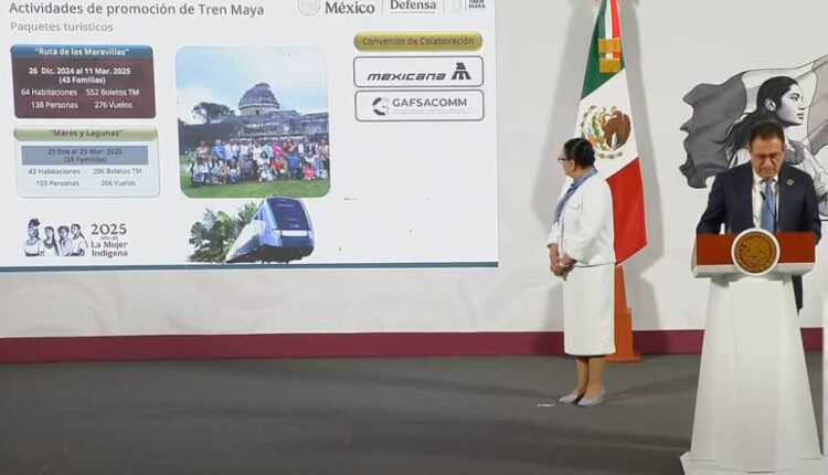 Supera Tren Maya el primer millón de pasajeros movilizados