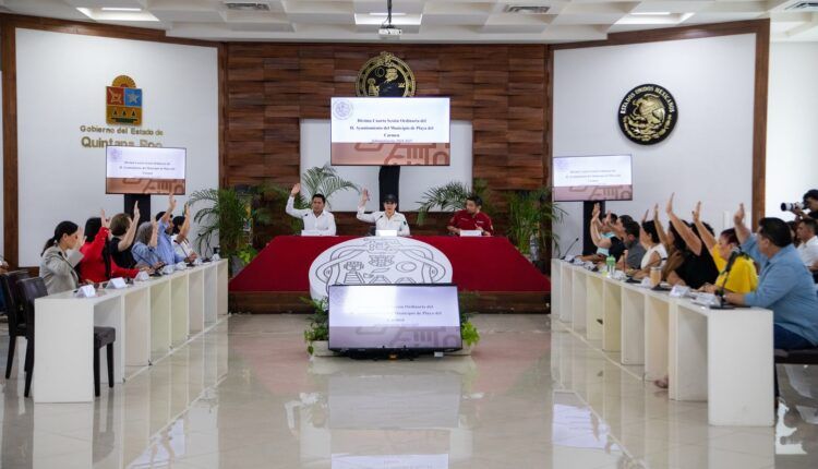 Aprueba cabildo de Playa del Carmen modificaciones al POA 2025 para la construcción de obras públicas