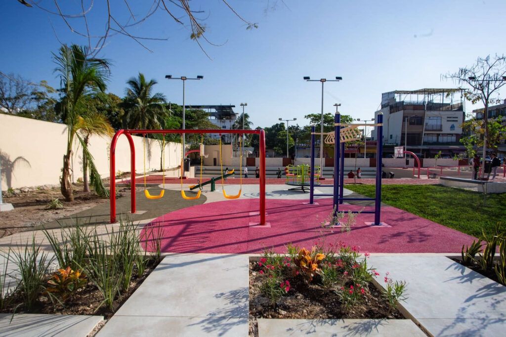 Estefanía Mercado transforma el corazón de Playa del Carmen: reinaugura el parque Leona Vicario