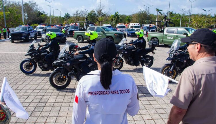 Estefanía Mercado despliega operativo vacacional de Semana Santa para proteger a las y los playenses y visitantes