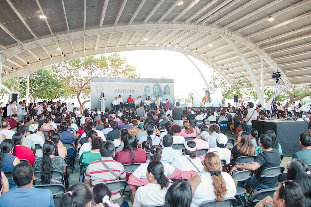 No hay justicia posible si el pueblo está excluido de las decisiones fundamentales: Estefanía Mercado