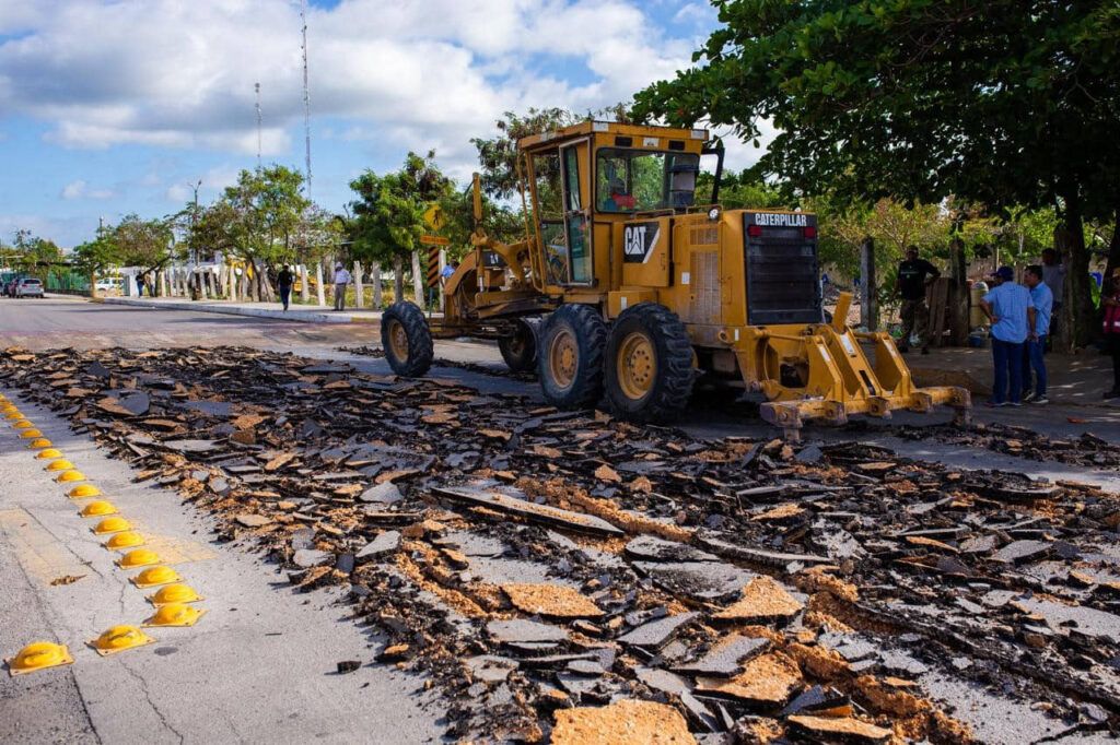 Estefanía Mercado da arranque a histórica repavimentación de la Avenida Mayapán; más de 18 MDP en inversión para beneficiar a más de 30 mil habitantes

