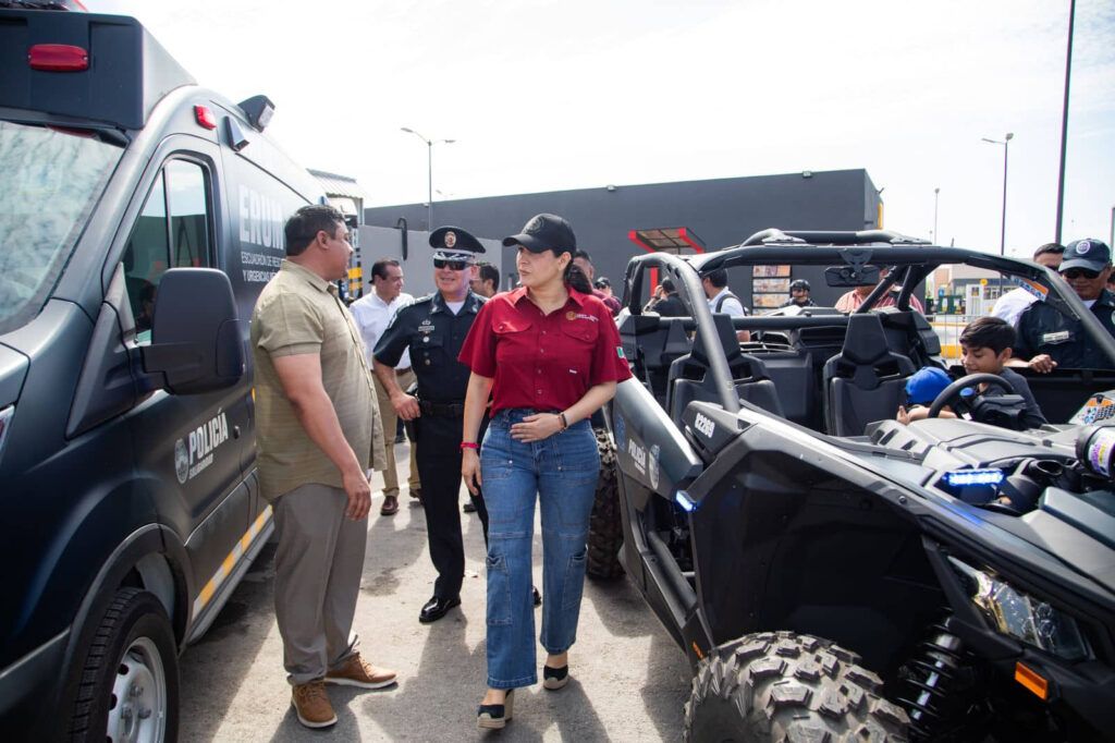 “Aquí queremos vivir en paz”; Estefanía Mercado impulsa programa de desarme en Playa del Carmen